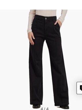 Bella Dahl Ryder Pintuck Wide Leg Pants Size 30